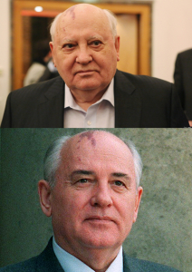 Gorbaçov, chant günlerinden bu yana önemli ölçüde yaşlanmış