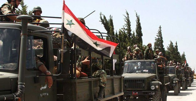 Suriye Ordusundan Bayırbucak’a kara harekâtı