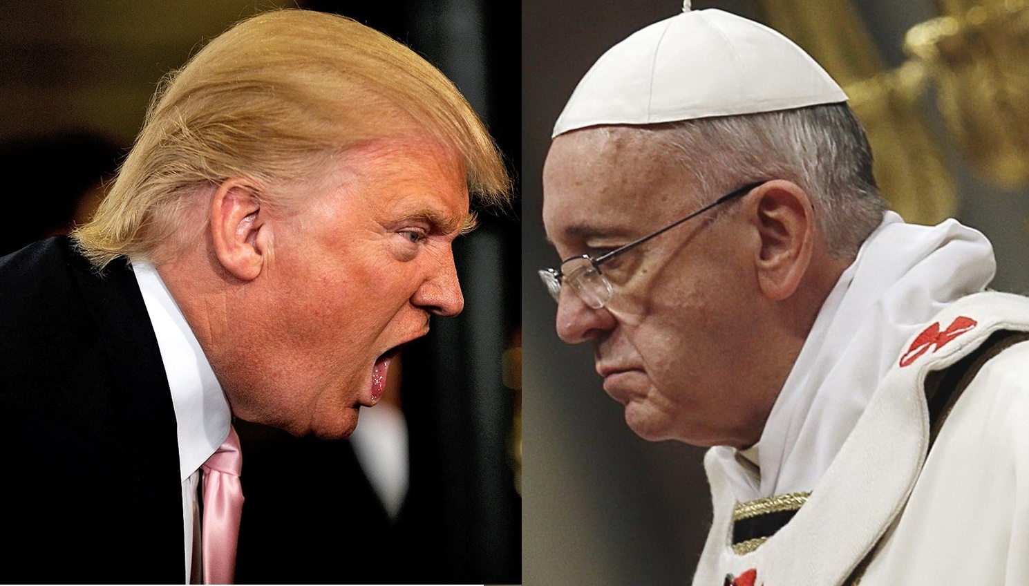 Papa'dan Donald Trump'a göç yanıtı: Duvarlar ören Hristiyan olamaz