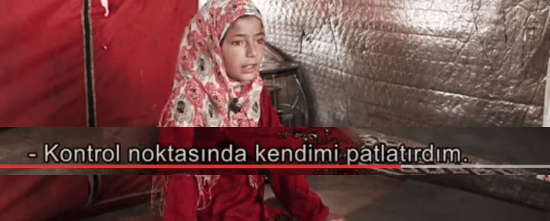 TRT'den skandal belgesel 12 yaşındaki kız çocuğu 