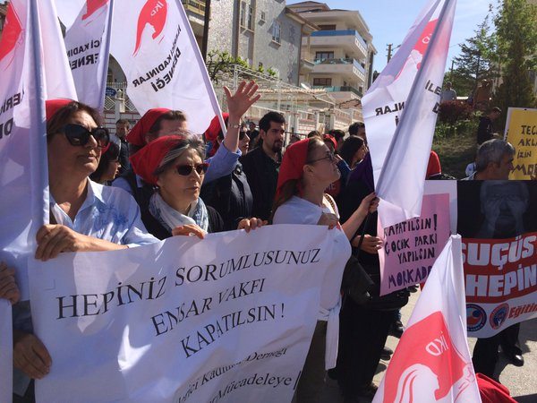 AKP #Ensar'ı korumaya devam ediyor