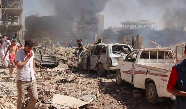 VİDEO | Kamışlı'da bombalı araçlarla katliam