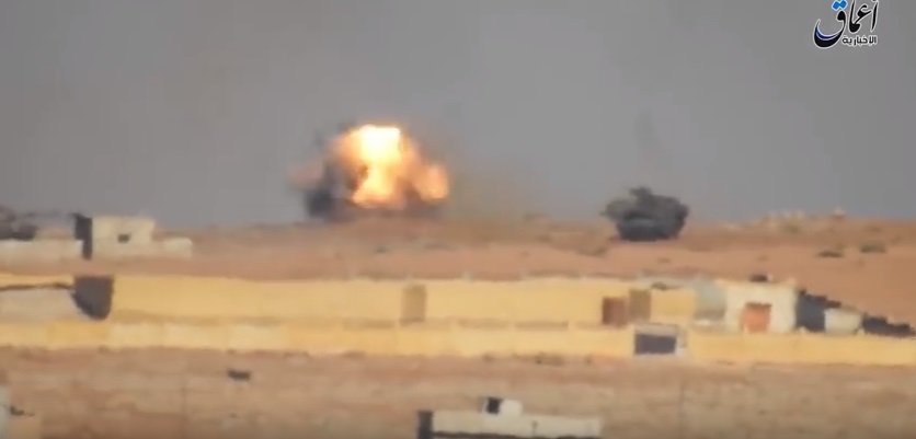VİDEO | IŞİD'in 2 Türk tankını vurduğu görüntüler ortaya çıktı