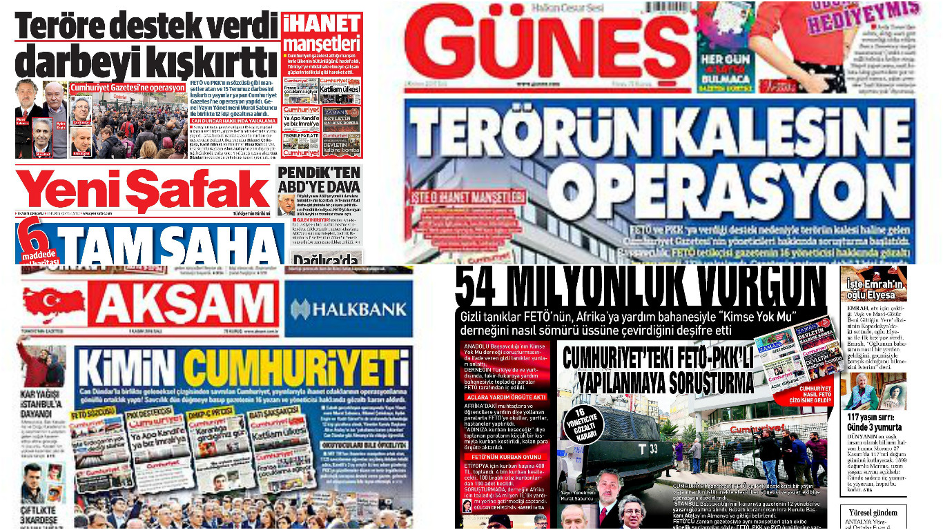 AKP medyasında 'Cumhuriyet' bayramı