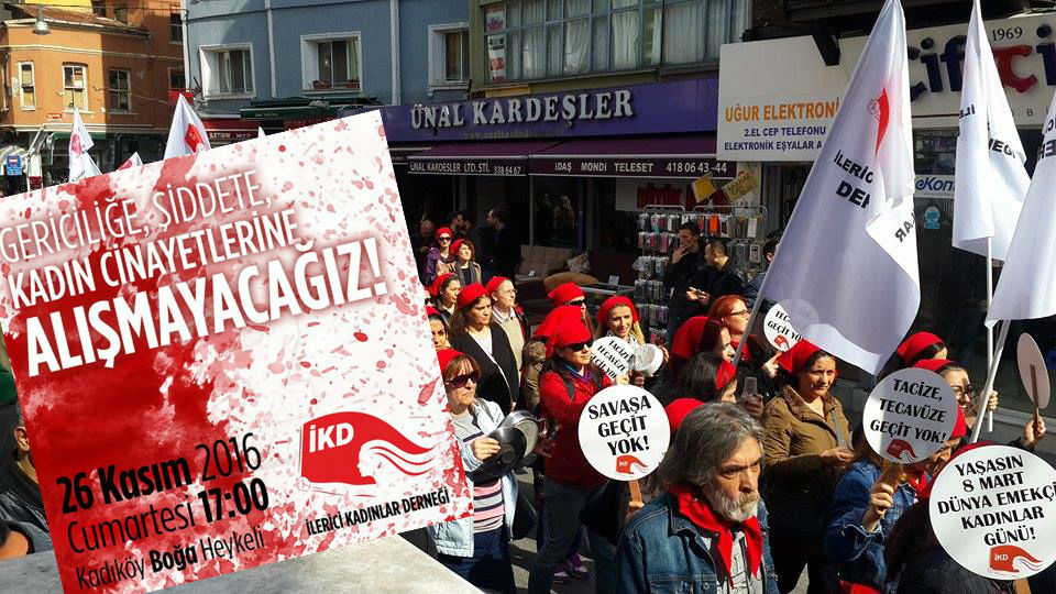 İKD'den 25 Kasım açıklaması ve eylem çağrısı: Alışmayacağız!
