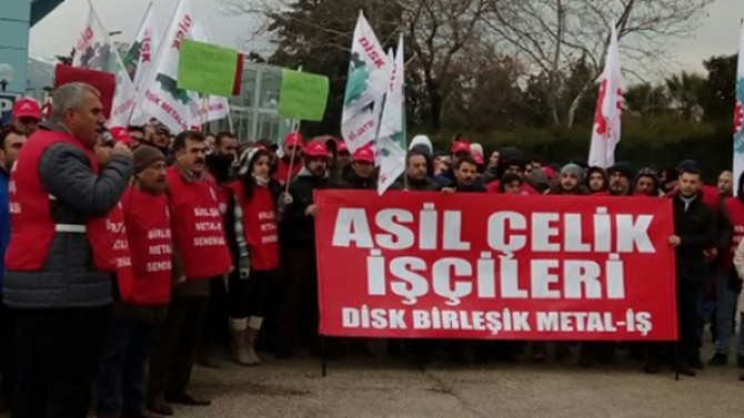 Asil Çelik'te bu sabah başlayacak grev Bakanlar Kurulu kararıyla yasaklandı!