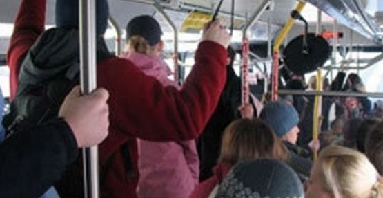 Belediye otobüsünde cinsel taciz