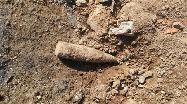 Ilgın'da Kurtuluş Savaşı'ndan kalma top mermisi patlatıldı