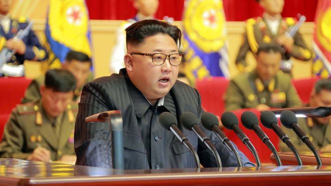 KDHC lideri Kim Jong-un: Trump tarihteki en vahşi savaş ilanında bulundu