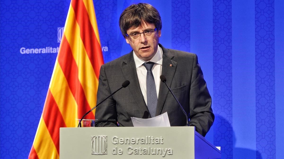 Katalonya Başbakanı Puigdemont: Erken seçimden vazgeçtik