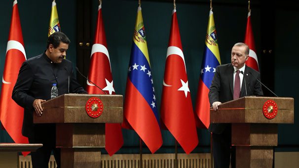 Erdoğan'la Maduro'dan ortak açıklama