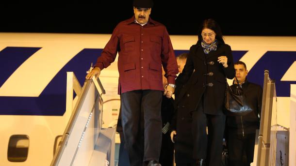 Maduro Türkiye'ye geldi