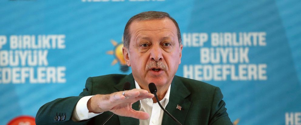 Erdoğan basın toplantısını iptal etti