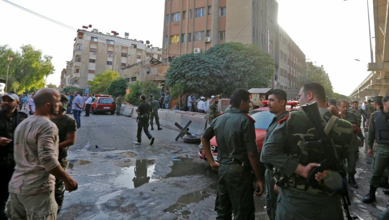 Şam'da polis merkezine canlı bombalarla saldırı: 1 ölü, 6 yaralı