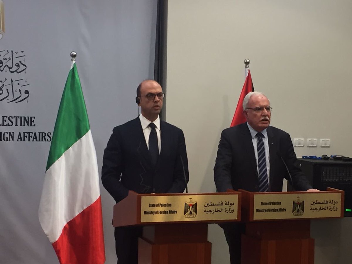 İtalya İsrail-Filistin meselesinde iki devletli çözümden yana