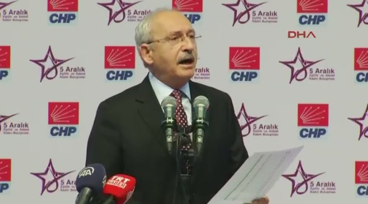 Kılıçdaroğlu 'büyük bomba' patlatacağı konuşmasını yapıyor