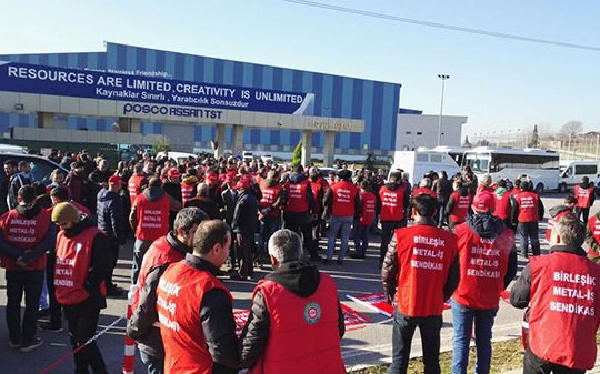 Posco işçileri uyarıyor: Yetkimiz verilmezse binlerce işçi ile yürüyeceğiz