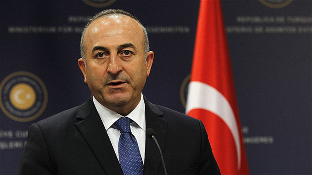 Çavuşoğlu: Operasyona karşı çıkan herkes teröristlere destek vermektedir