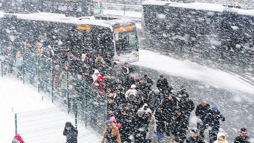 İstanbul'da kar 'ısı adası' nedeniyle yağmıyor