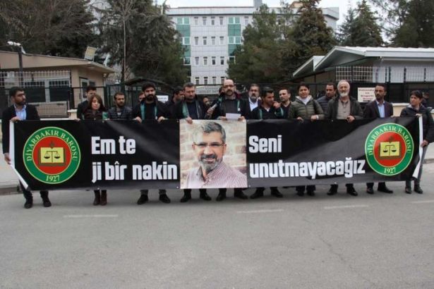 Diyarbakır Barosu'ndan Tahir Elçi eylemi