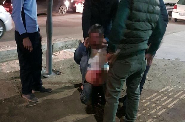 Küçük kıza göz kırptı, dövüldü, tutuklandı