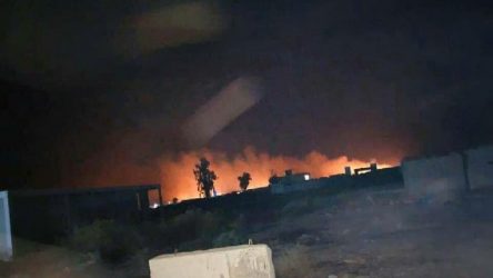 Bağdat'ta Haşdi Şabi araçlarına hava saldırısı düzenlendi