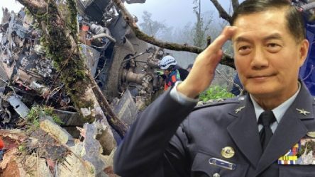 Tayvan'da helikopter kazası: Genelkurmay Başkanı hayatını kaybetti