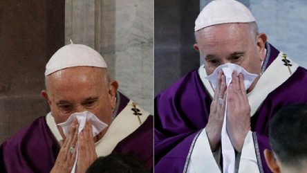 Papa Franciscus koronavirüs destek programı sonrası rahatsızlandı