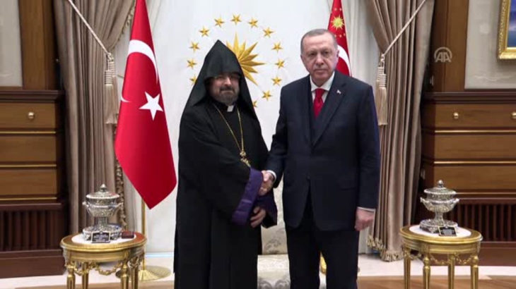 Erdoğan, Türkiye Ermenileri Patriği'ne mektup gönderdi