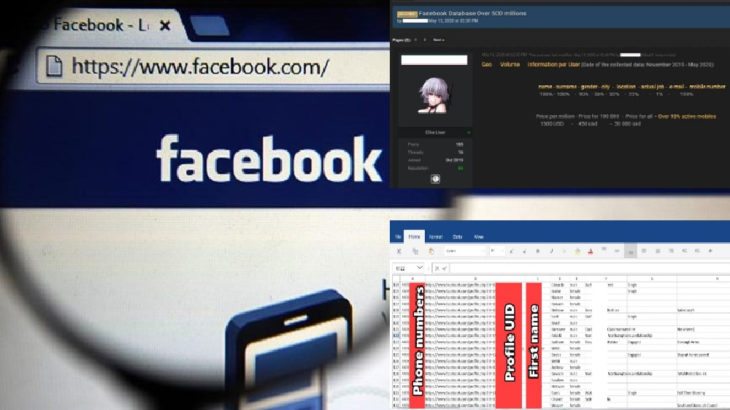 Facebook verileri hacker forumlarında satışa sunuldu iddiası