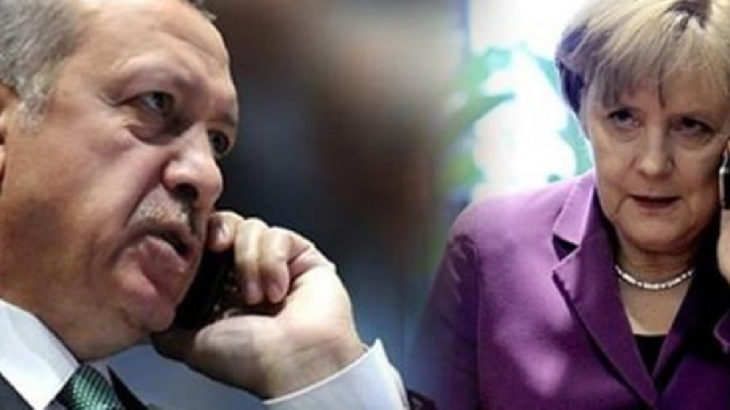 Erdoğan ile Merkel arasında telefon görüşmesi | Gazete Manifesto