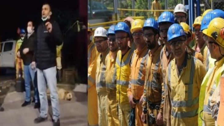 Rize'de maden işçileri iş bıraktı: Burası Nazi kampı değil