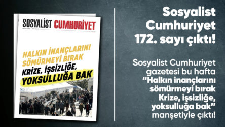Sosyalist Cumhuriyet e-gazete 172. sayı