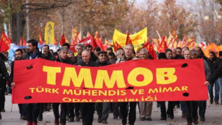 TMMOB'dan AKP'ye yanıt: Geri adım atmayacağız
