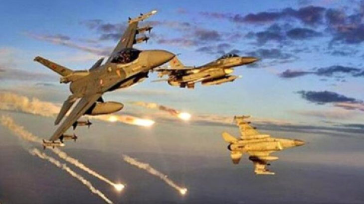 TSK Kuzey Irak'a hava operasyonu başlattı