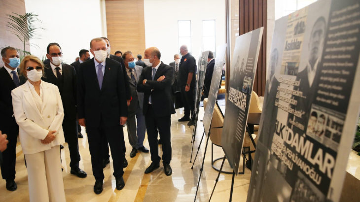 Çiller ve Erdoğan, '12 Eylül sergisi'nde buluştu