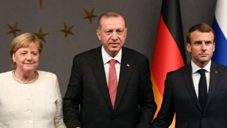 Erdoğan ve Merkel telekonferansla görüştü