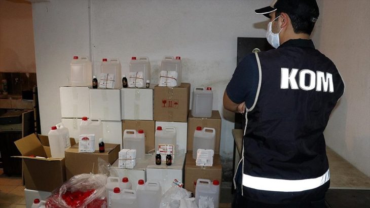 Ölümler sonrası operasyon: İstanbul'da 6 ton etil alkol ele geçirildi