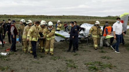 Düşen eğitim uçağında yaralanan pilotaj öğrencisi hayatını kaybetti