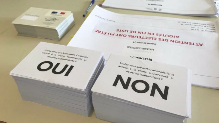 Yeni Kaledonya'nın bağımsızlık referandumunda yüzde 53 oranında hayır oyu