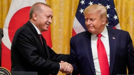 Erdoğan, Trump'la vedalaştı