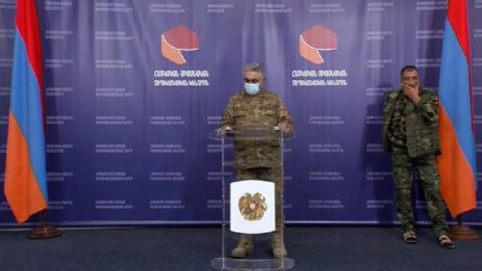 Ermenistan Savunma Bakanlığı Sözcüsü istifa etti