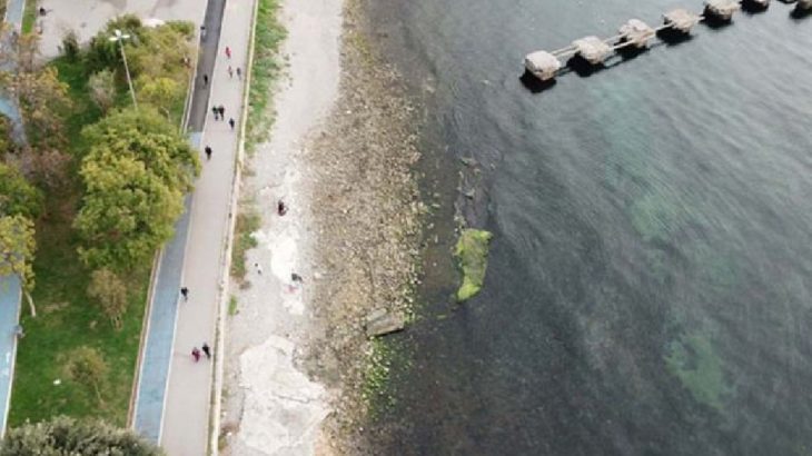 İstanbul'da denizin çekilmesi deprem kaygısı yaşattı