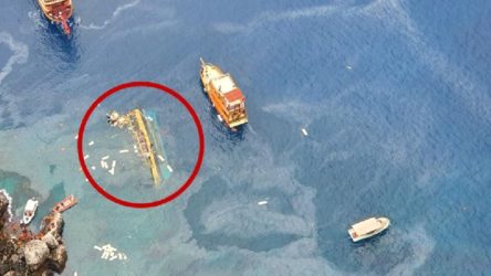 Alanya'da tur teknesi battı: 1 ölü