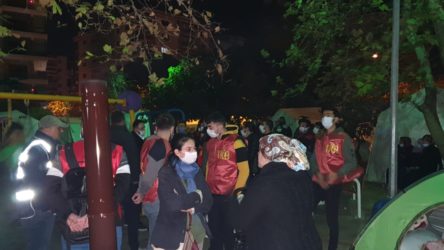 TKH'den İzmir'de depremzedelere ziyaret