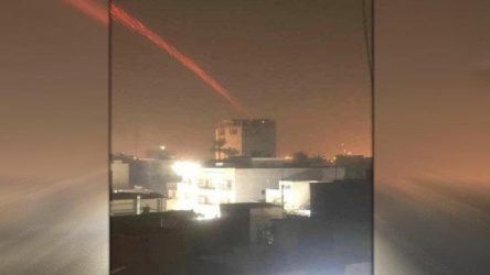 Bağdat'ta Yeşil Bölge'ye roketli saldırı