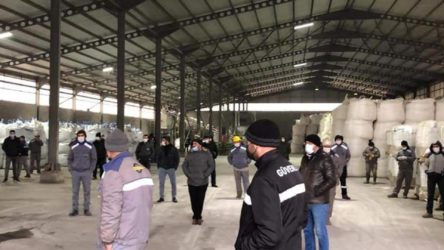Çorum'daki Ekmekçioğlu Metal'de sendikaya üye olan işçiler işten atıldı