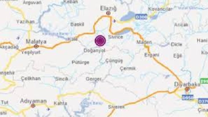 Elazığ Sivrice'de 4,1 büyüklüğünde deprem