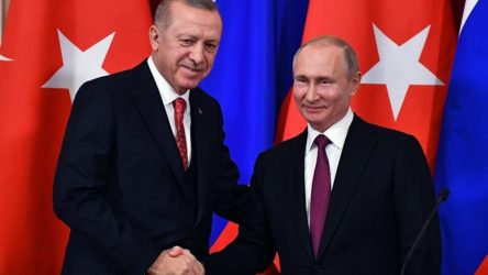 Erdoğan ile Putin arasında 'Suriye' görüşmesi