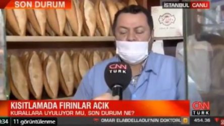 CNN Türk muhabiri esnafın zamlardan yakınması üzerine, röportajı yarıda kesti